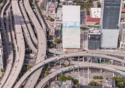 The James Residences Location in Downtown Miami